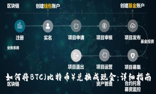 如何将BTC（比特币）兑换成现金：详细指南